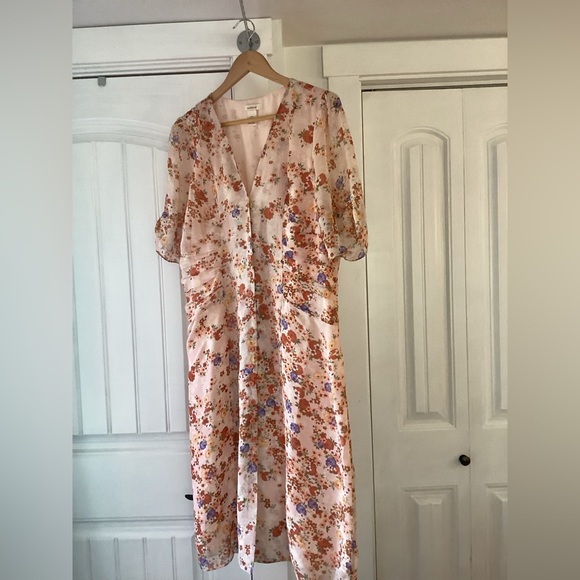 Silk Sundance lined summer dress - Picture 1 of 4